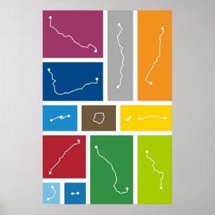 Moskau - Transitpaletten Poster