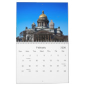 Moskau und St. Petersburg. Kalender 2022 (Feb 2026)