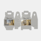 Moskau. Winter. Löwenskulptur. Geschenkschachtel (Ungefaltet)