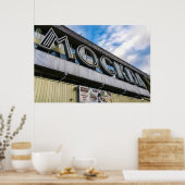 Moskauer Bahnhof Unterschrift Poster (Küche)