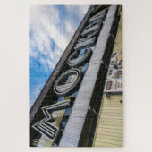 Moskauer Bahnhof Unterschrift Puzzle (Vertikal)