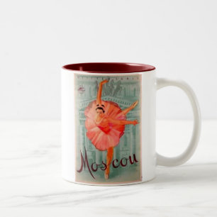 Moskauer Ballett Zweifarbige Tasse