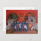 Moskauer Café, 1916 Postkarte (Vorne/Hinten)