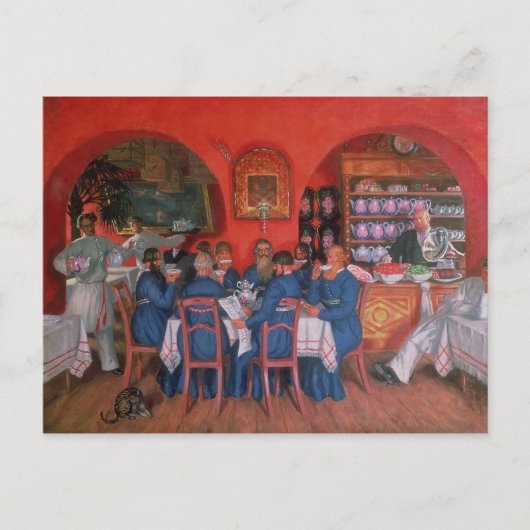 Moskauer Café, 1916 Postkarte (Vorderseite)