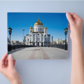 Moskauer Kathedrale Christus der Erretter Flyer (Hand)