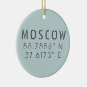 Moskauer Längengrad Keramik Ornament (Rechts)