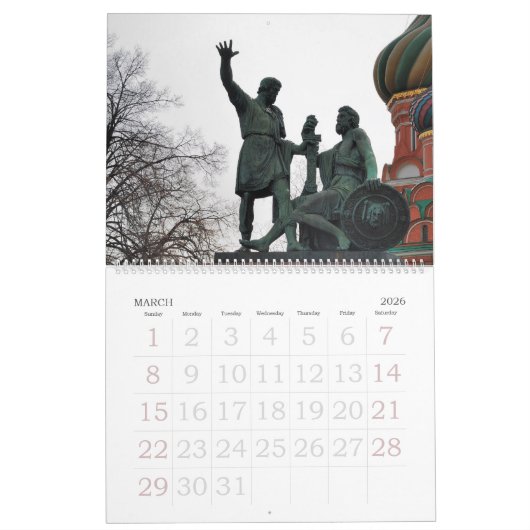 Moskauer Mauerkalender Kalender (Mär 2026)