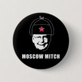 Moskauer Mitch Button (Vorderseite)