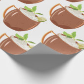 Moskauer Mule Geschenkpapier (Ecke)