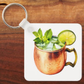 Moskauer Mule mit Limon Schlüsselanhänger (Vorderseite)