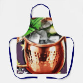 Moskauer Mule Schürze (Vorderseite)