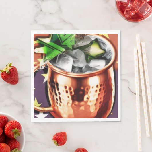 Moskauer Mule Serviette (Beispiel)