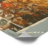 Moskauer Reisevorführung Poster (Ecke)