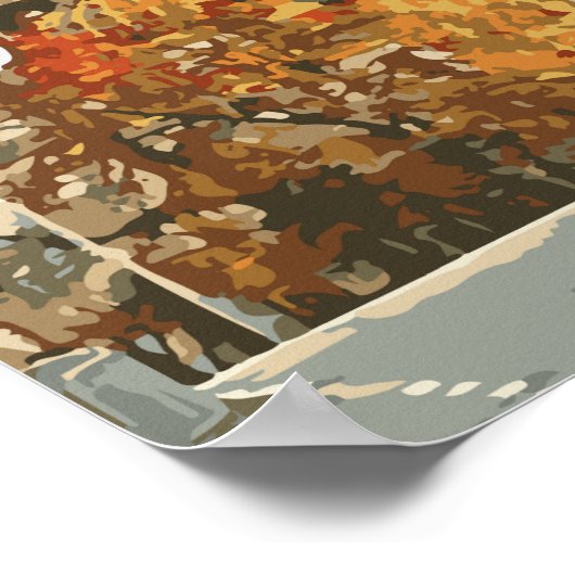 Moskauer Reisevorführung Poster (Ecke)