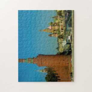 Moskauer Rokoker Rustikale Architektur Puzzle