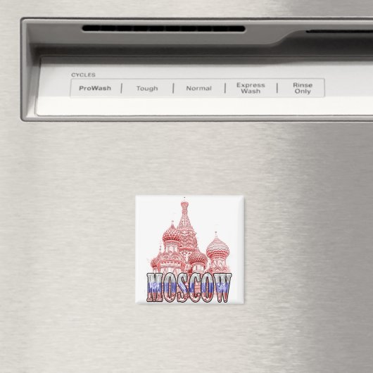 Moskauer Russische Föderation Magnet (In Situ (Geschirrspüler))