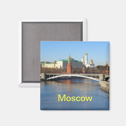 Moskauer Russland-Magnet Magnet (Vorderseite/Rückseite)