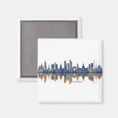 Moskauer Skyline Magnet (Vorderseite/Rückseite)