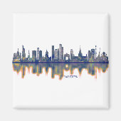 Moskauer Skyline Magnet (Vorne)