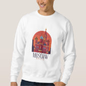 Moskauer Skyline Sweatshirt (Vorderseite)