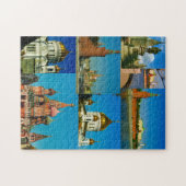 Moskauer Stadt Kreml Landschaftsarchitektur Moskwa Puzzle (Horizontal)