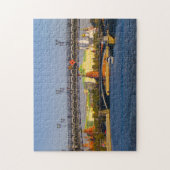 Moskauer Stadt Kreml Landschaftsarchitektur Moskwa Puzzle (Vertikal)