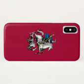 Moskauer Stadt Russland Flaggensymbol des heiligen Case-Mate iPhone Hülle (Rückseite (Horizontal))