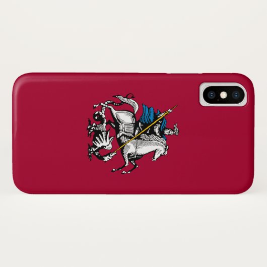 Moskauer Stadt Russland Flaggensymbol des heiligen Case-Mate iPhone Hülle (Rückseite (Horizontal))
