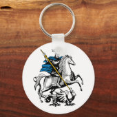 Moskauer Stadt Russland Symbol Heilige Stadt Schlüsselanhänger (Vorderseite)