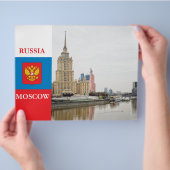 Moskauer Stadtbild Flyer (Hand)