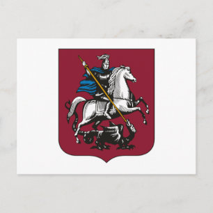 Moskauer Wappen Postkarte