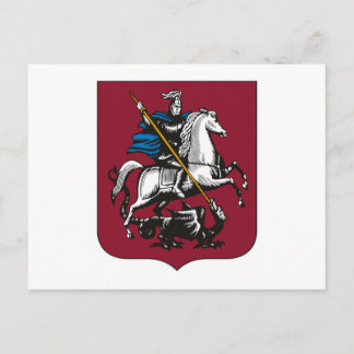 Moskauer Wappen Postkarte