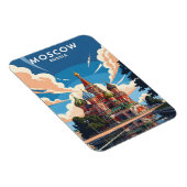 Moskaus Basilius-Kathedrale Magnet (Rechte Seite)