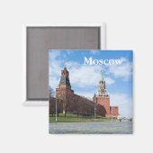 Moskaus Roter Platz Magnet (Vorderseite/Rückseite)