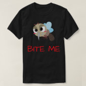 Moskito BITE ME Moskito Funny Moskito Memos Spaß T-Shirt (Design vorne)