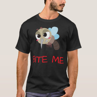 Moskito BITE ME Moskito Funny Moskito Memos Spaß T-Shirt