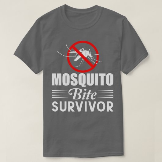 Moskito Bite Survivor 1 T-Shirt (Design vorne)