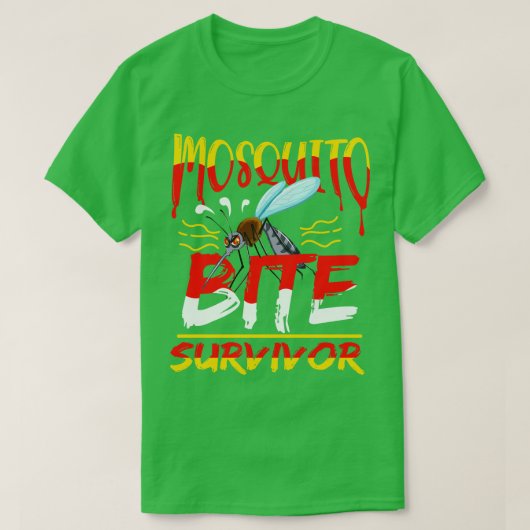 Moskito Bite Survivor T-Shirt (Design vorne)