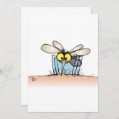 Moskito bittet einen Arm Einladungen (Vorne/Hinten)