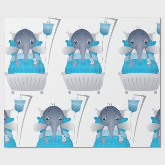 Moskito Geschenkpapier (Flach)