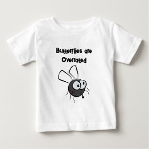 Moskito glaubt, er sei Niedlicher Funny Bug Cartoo Baby T-shirt