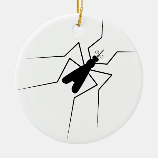 Moskito Keramik Ornament (Vorne)