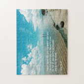 Moskito Lagoon Christliche Schrift Förderung Puzzle (Vertikal)