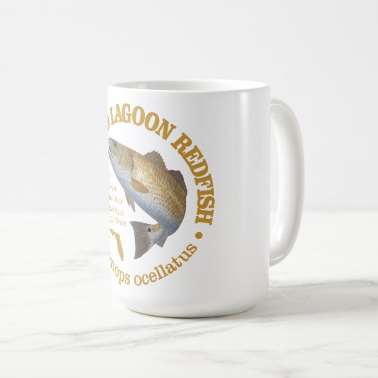 Moskito Lagoon (Rotbarsch) Kaffeetasse (VorderseiteRechts)