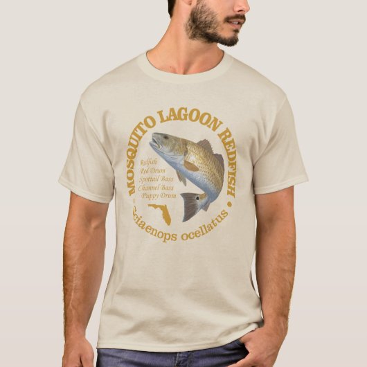 Moskito Lagoon (Rotbarsch) T-Shirt (Vorderseite)