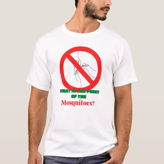 Moskito! Lustiger Urlaub T-Shirt (Vorderseite)