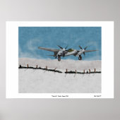 Moskito "Missions End" Dezember 1944 Poster (Vorne)