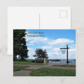 Moskito Park, Burlington, Iowa Postkarte (Vorne/Hinten)