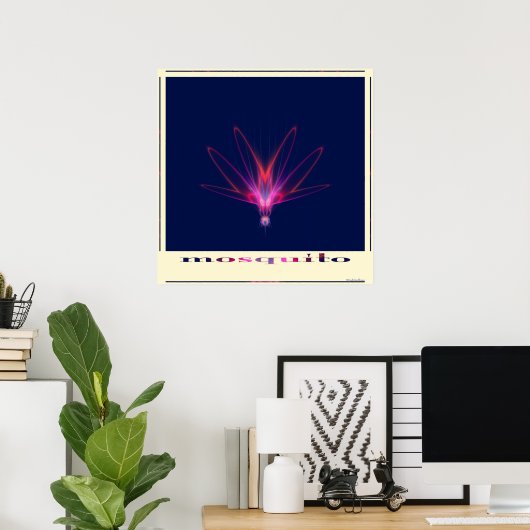 Moskito Poster (Heimbüro)