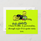 Moskito Postkarte (Vorne/Hinten)